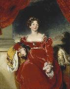 LAWRENCE, Sir Thomas Portrait of Princess Sophia oil painting reproduction